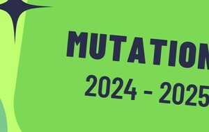 Mutations 2024 - 2025