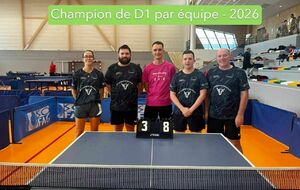 Champions du Finistère par équipes - D1