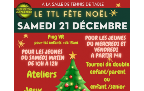 Le TTL fête Noël