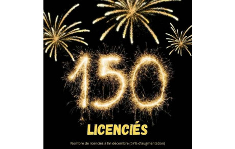 150 Licenciés !!!