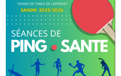 Ping santé - Nouveau créneau